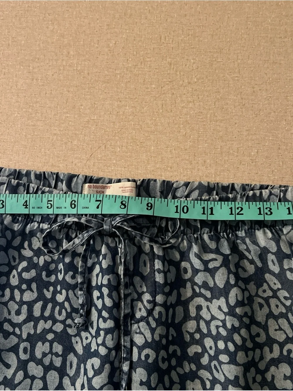 No Boundaries Leopard Print Lounge Pants Juniors Size S/CH 3-5